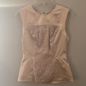 BCBGMaxAzria Beige Top